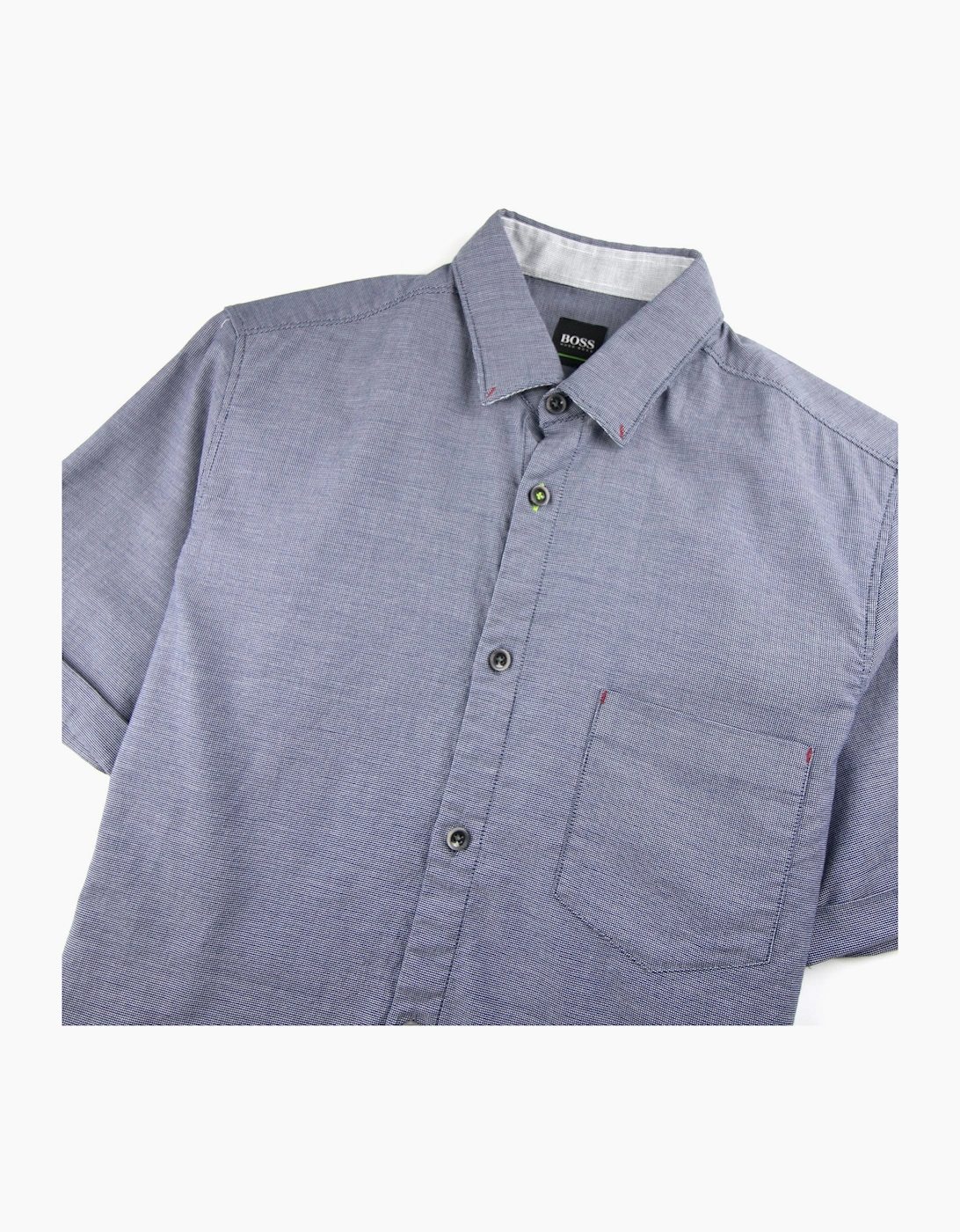 Hugo Boss Bayni_R Short Sleeve Shirt Dark Grey