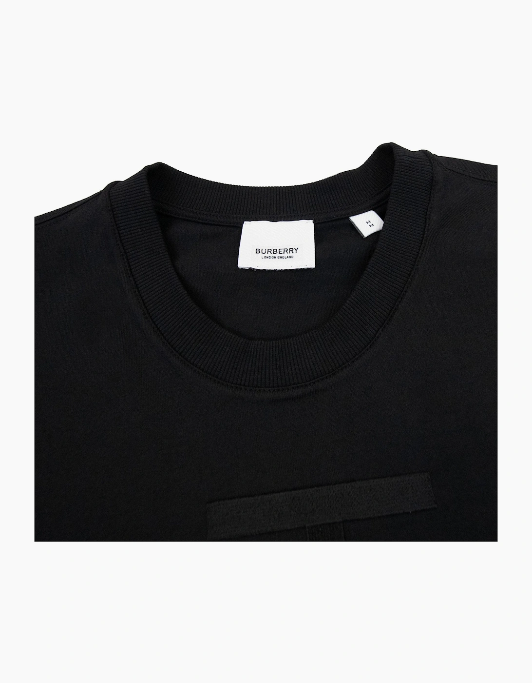Burberry Tristan Embroidered Ekd T-shirt Black