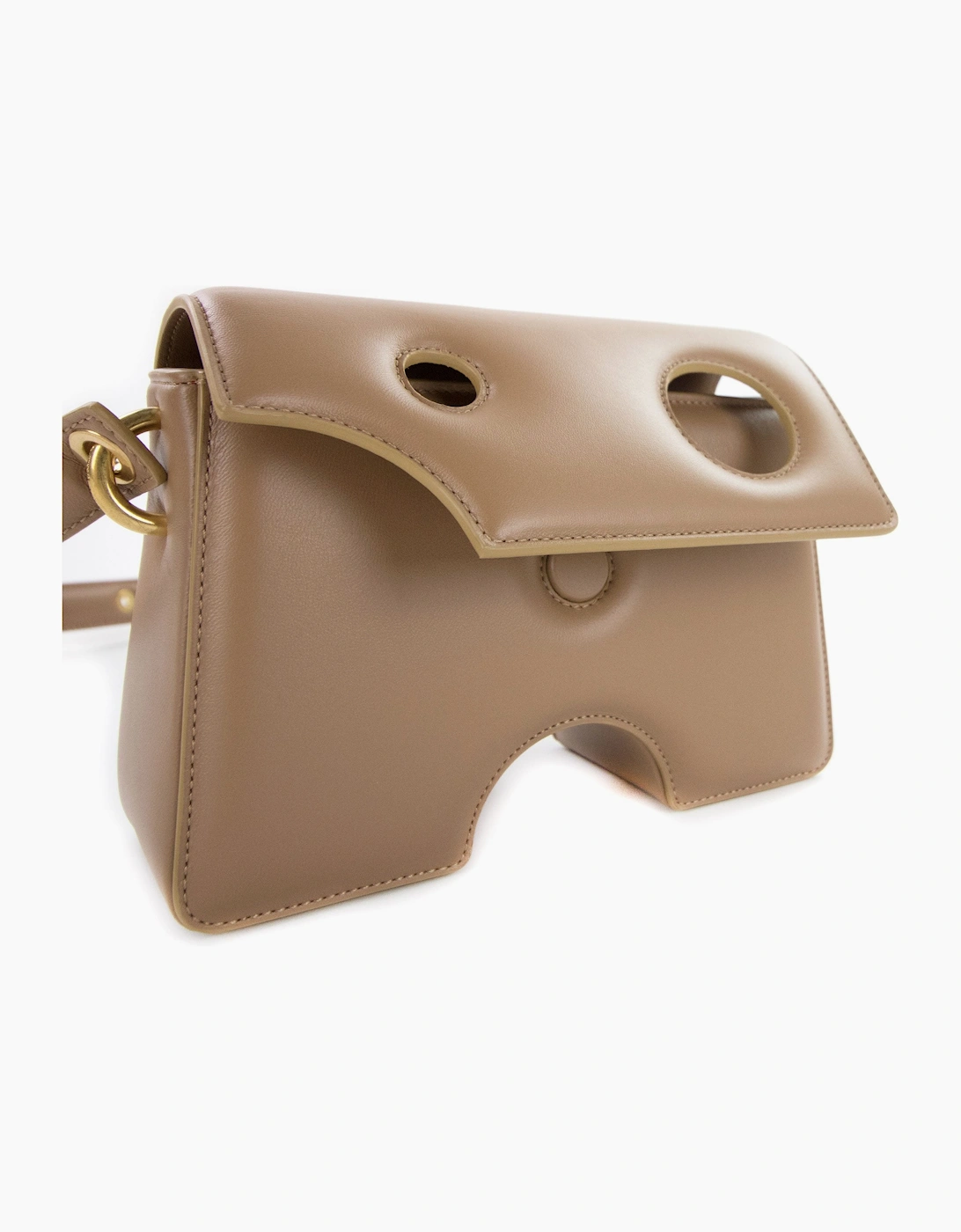 Off White Burrow Shoulder 22 Brown