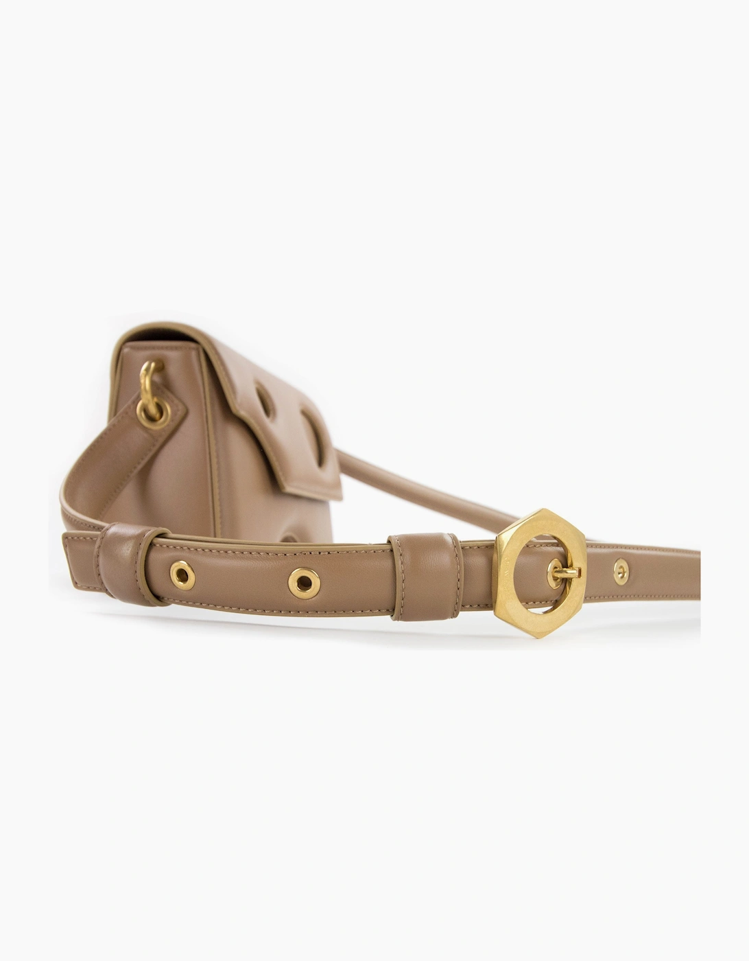 Off White Burrow Shoulder 22 Brown