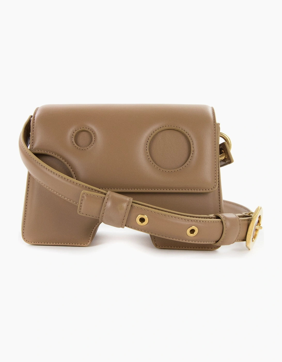 Off White Burrow Shoulder 22 Brown