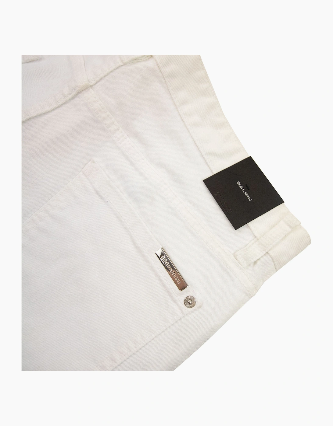 Dsquared2 Stretch Slim Fit Jeans White 100