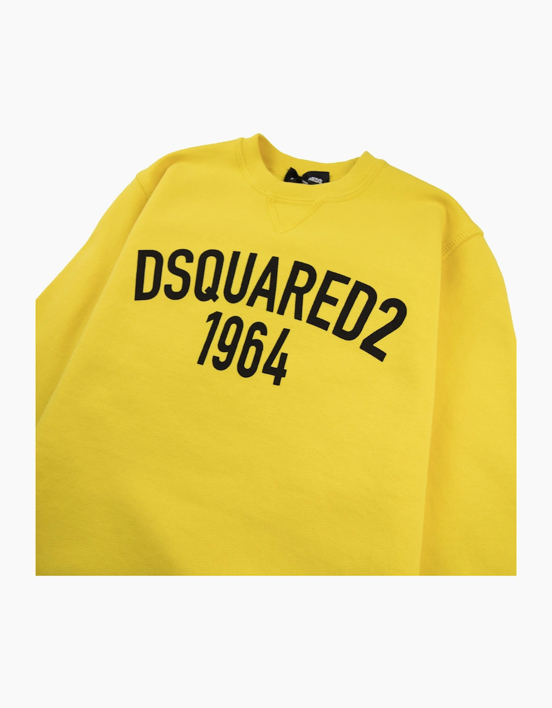 Dsquared2 Kids 1964 Logo Sweatshirt Yellow