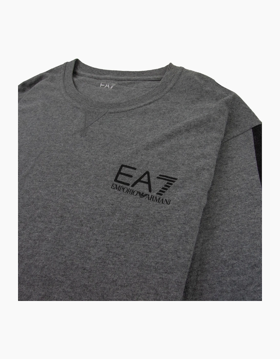 Ea7 Train Street Fight Long Sleeve T-shirt Dark Grey