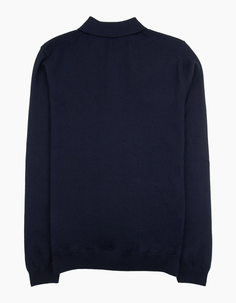 Hugo Boss Banet-b Knit Polo Navy