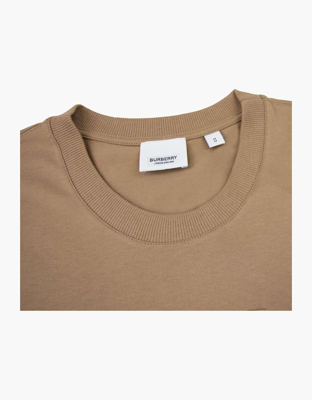 Burberry Tristan Embroidered Ekd T-shirt Camel