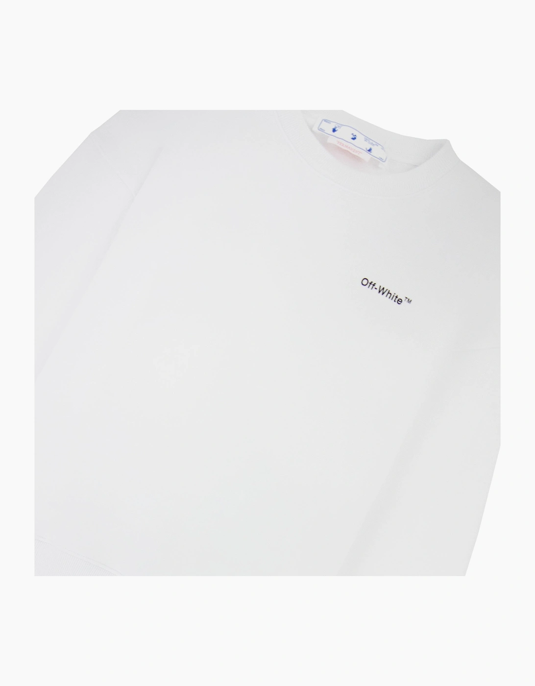 Off White Caravage Arrow Over Crewneck Sweatshirt White/black