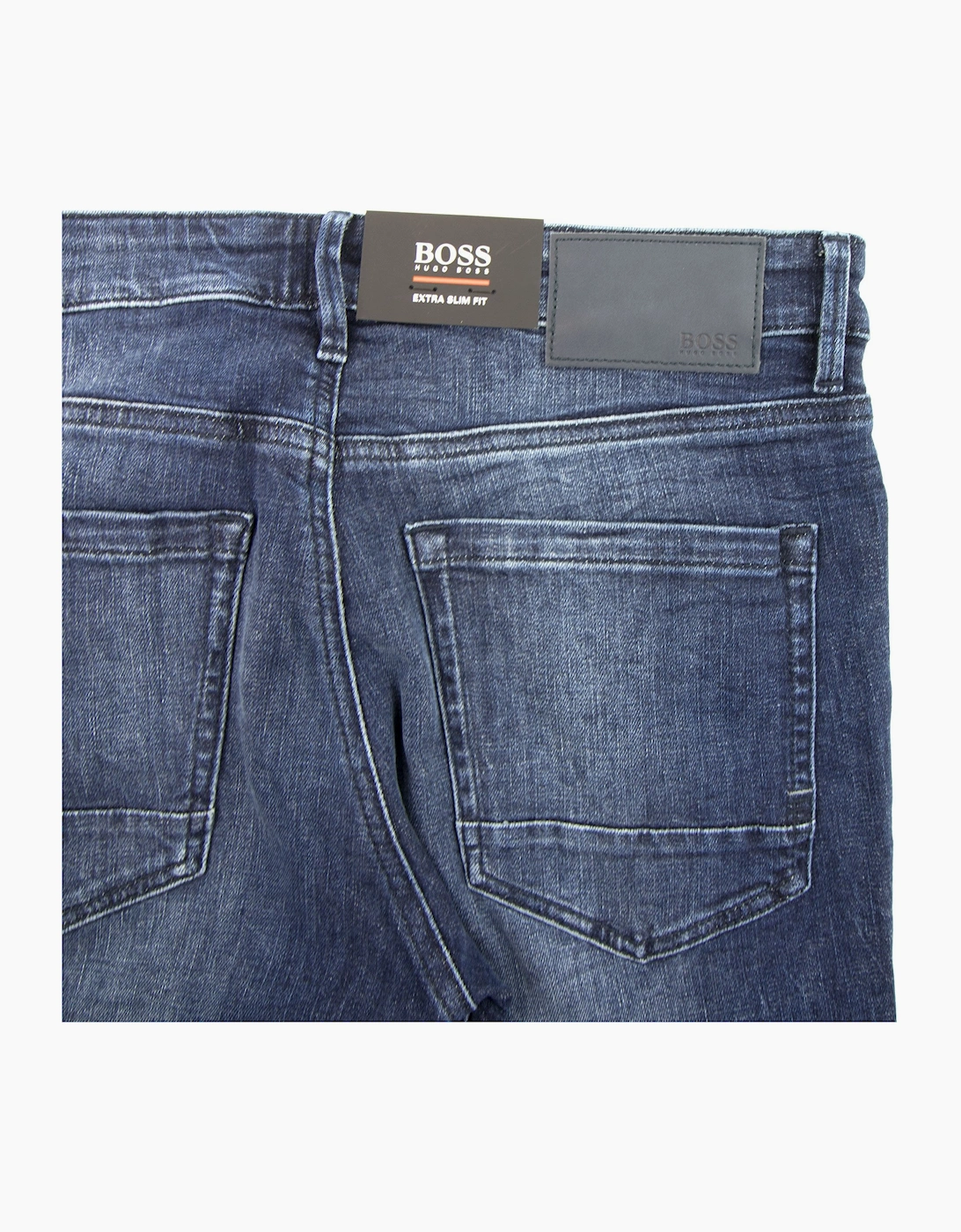 Hugo Boss Charleston Bc Bike Super Stretch Denim Jeans Denim
