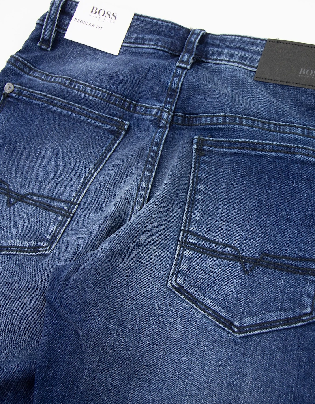 Hugo Boss Kids Straight Leg Jeans Stonewash Denim