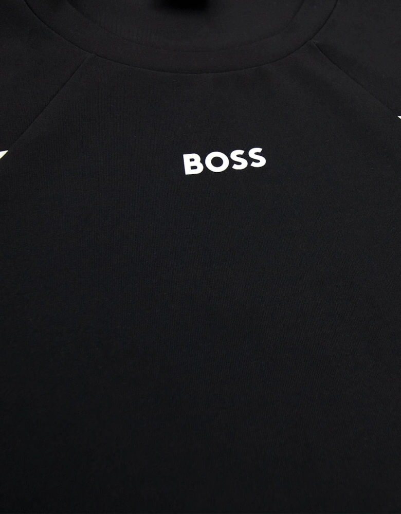 Hugo Boss Salbo Gym Logo Sweatshirt Black 001