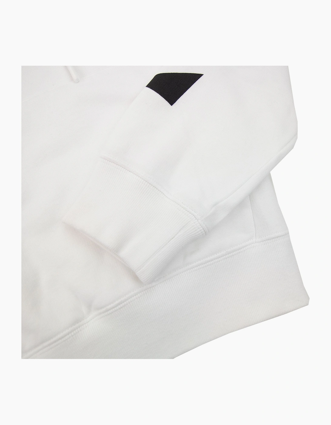 Off White Diagonal Arrow Slim Hoodie White