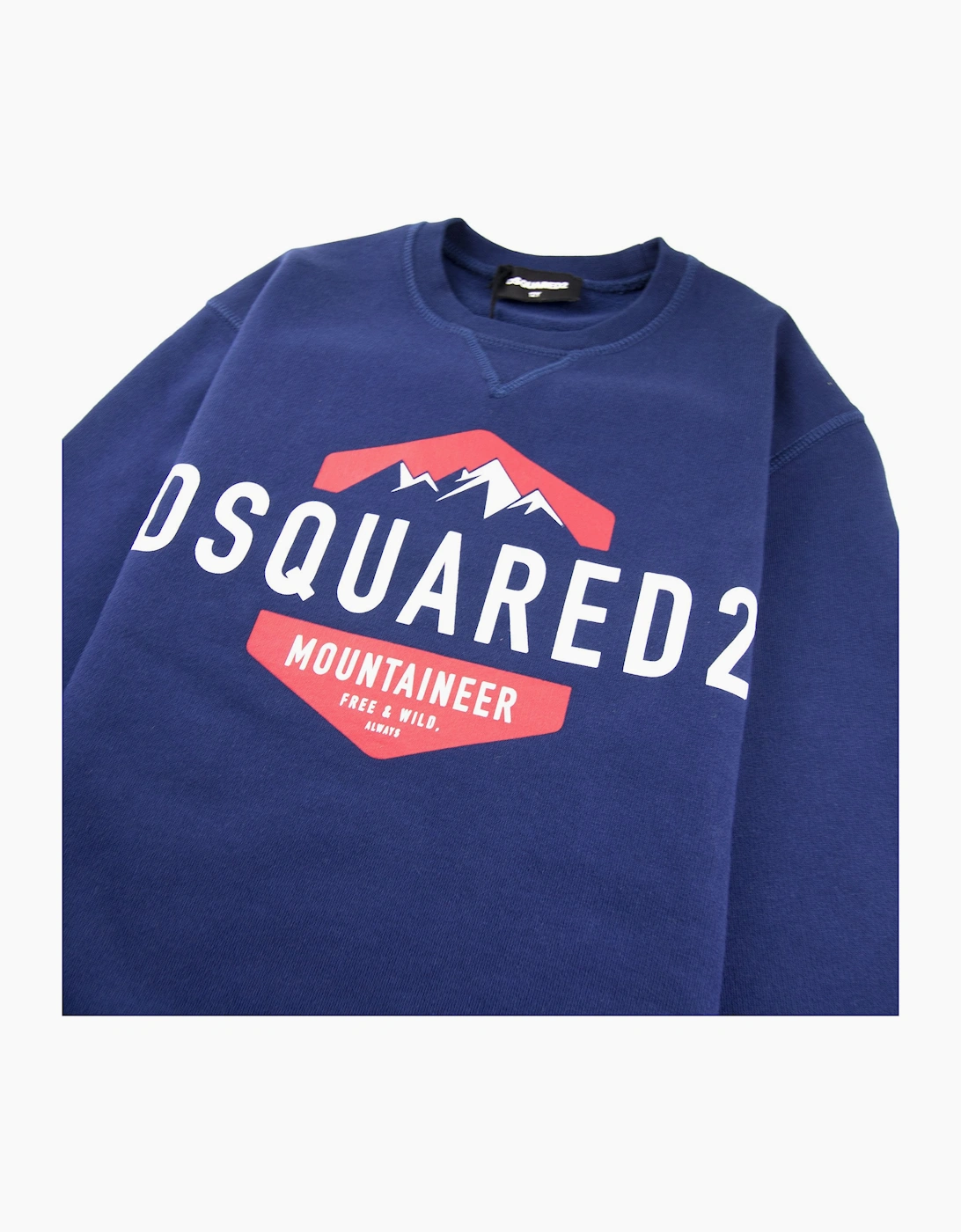 Dsquared2 Kids Mountaineer Sweatshirt Blue