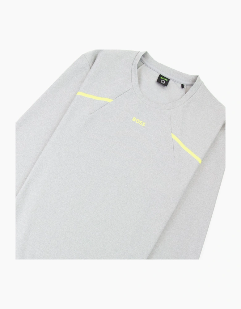 Hugo Boss Salbo Gym Logo Sweatshirt Grey 059