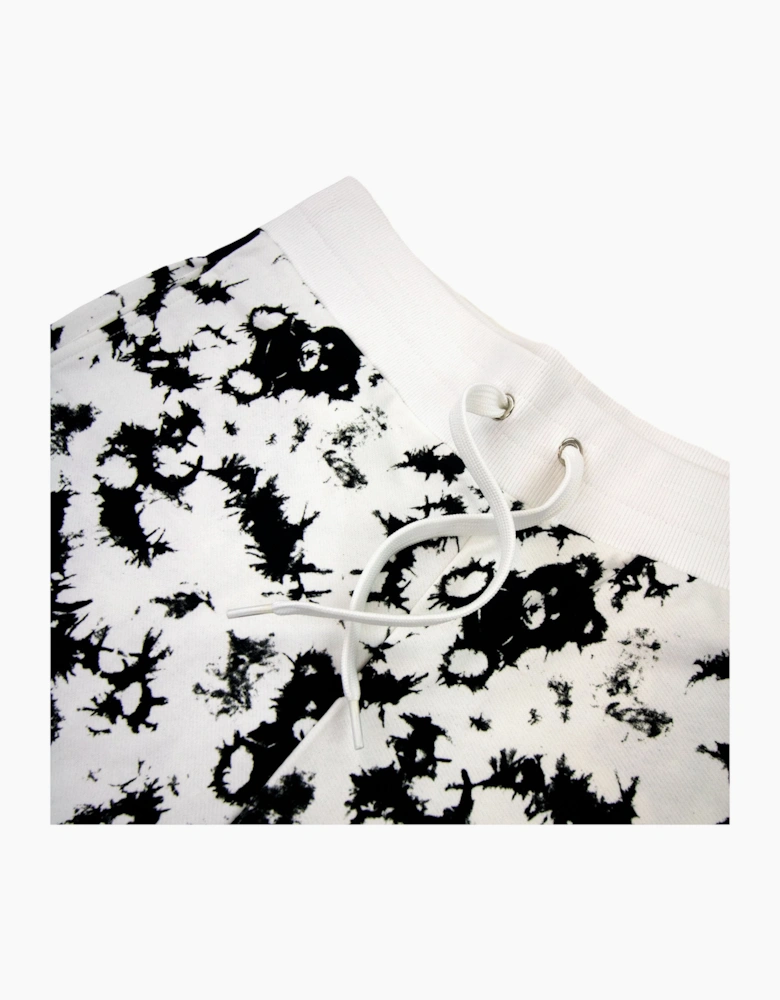Moschino Underwear Paint Bear Tape Shorts White/black 1555