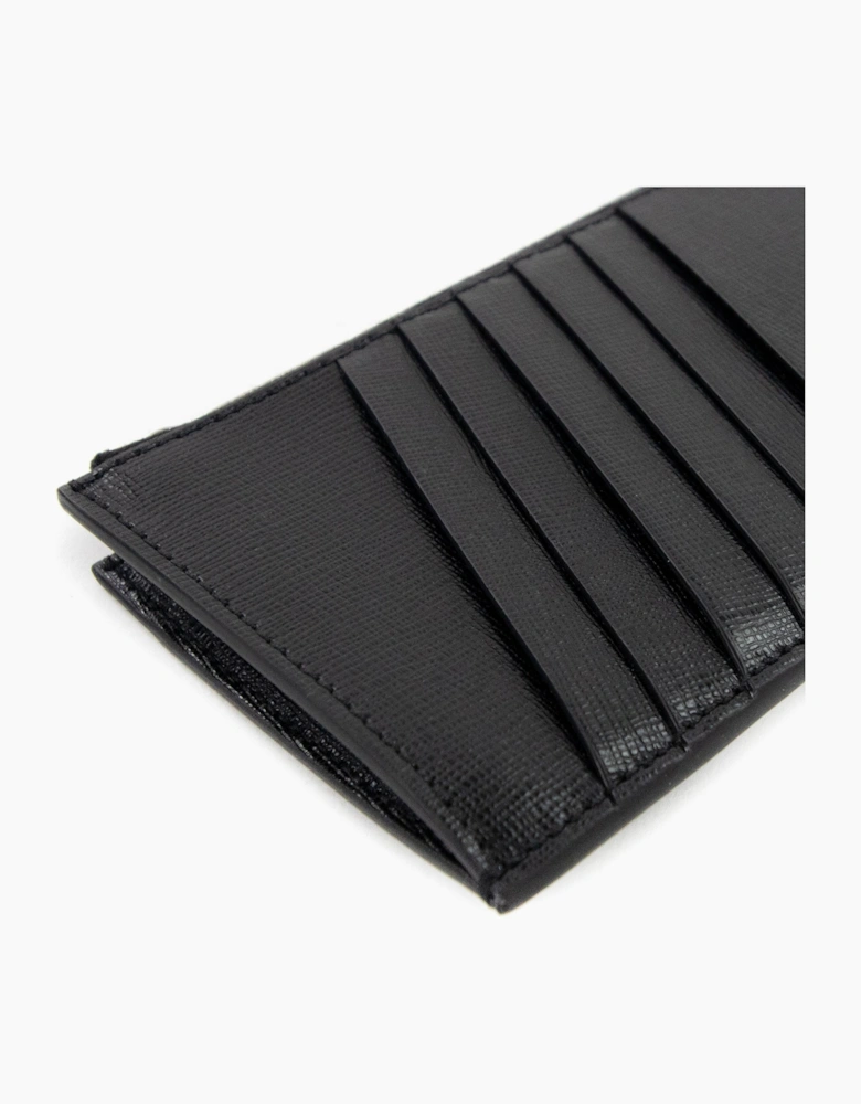 Off White Binder Card Case Black/White