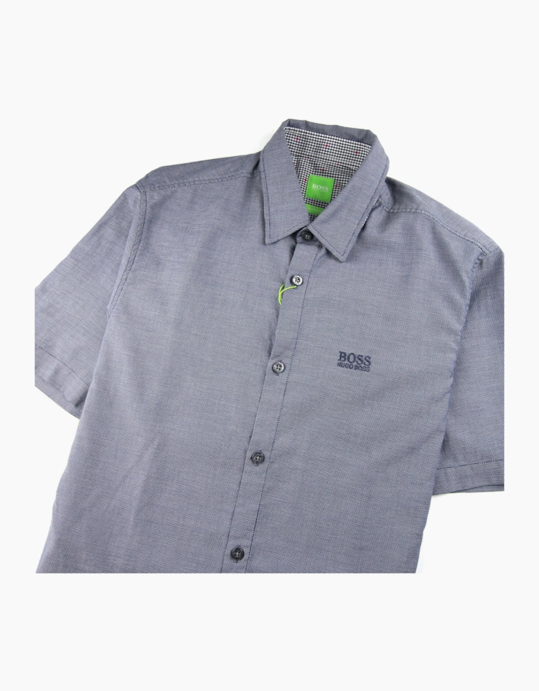 Hugo Boss C-Busterino Short Sleeve Shirt Dark Grey