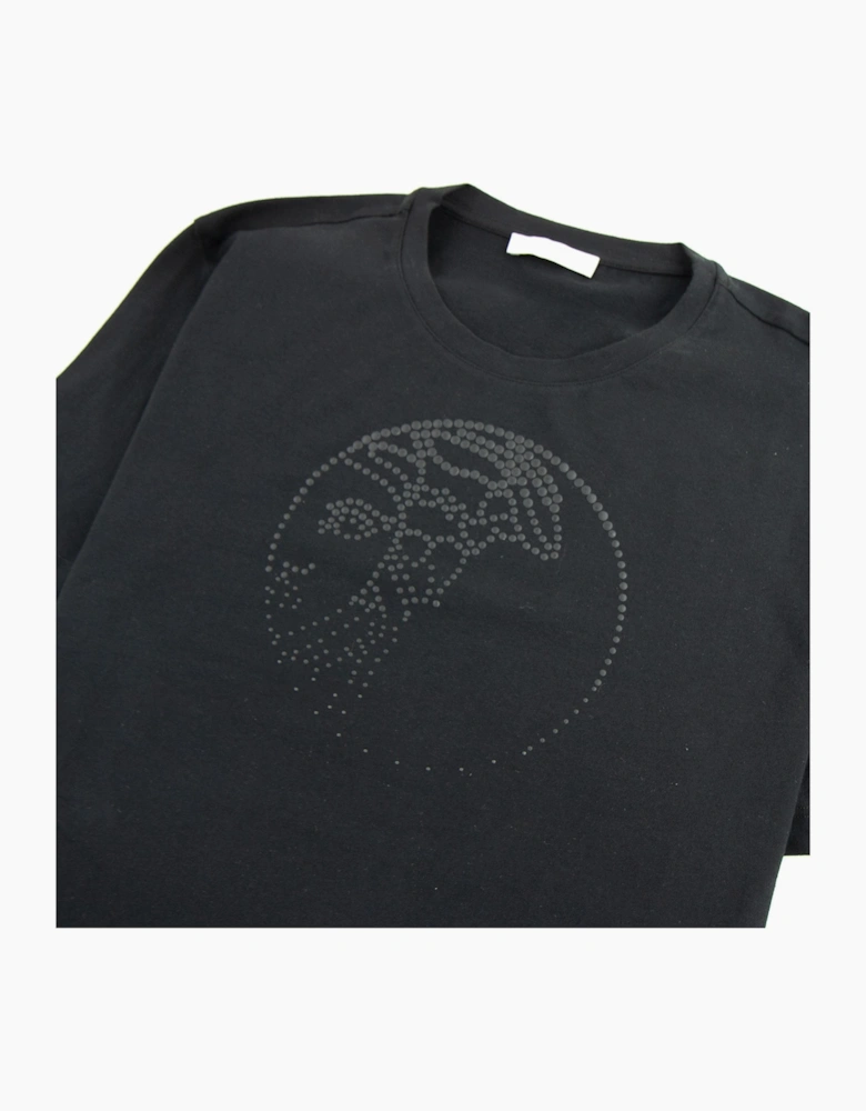 Versace Collection Studded Medusa T-shirt Black
