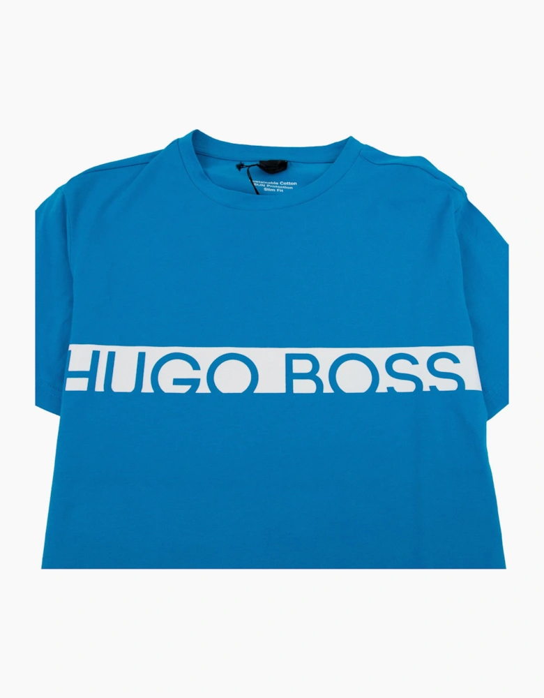 Hugo Boss RN Box Logo T-shirt Turquoise