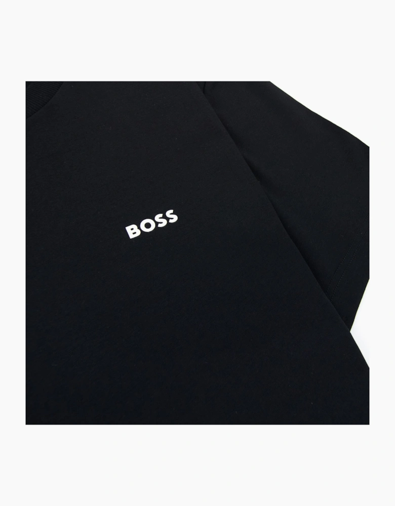 Hugo Boss Tee Contrast Logo T Shirt Navy 405