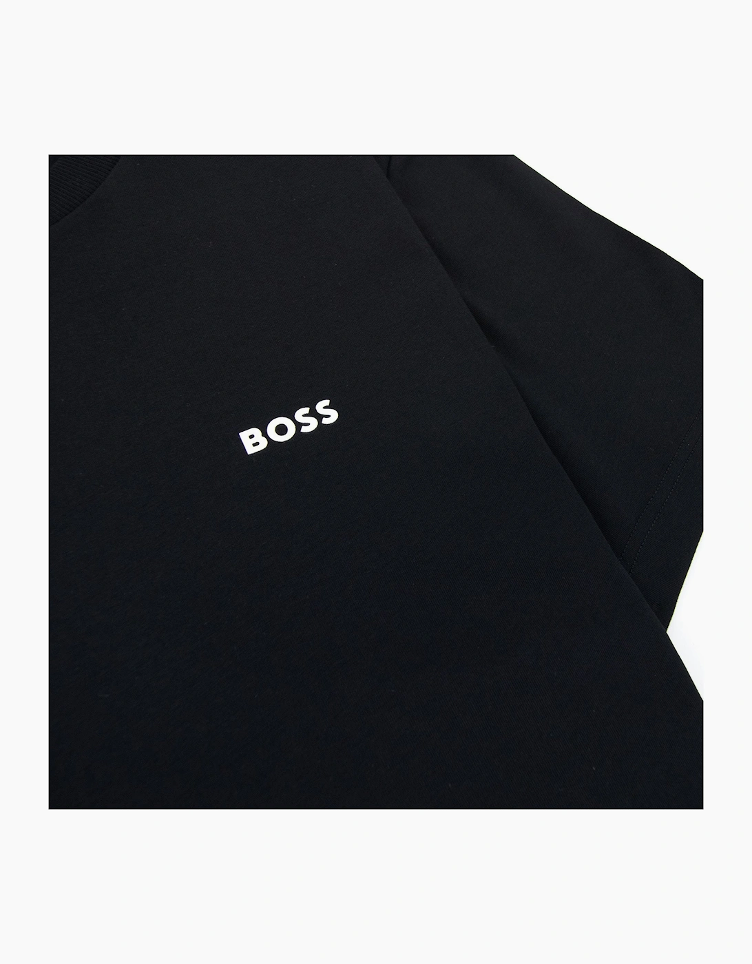 Hugo Boss Tee Contrast Logo T Shirt Navy 405