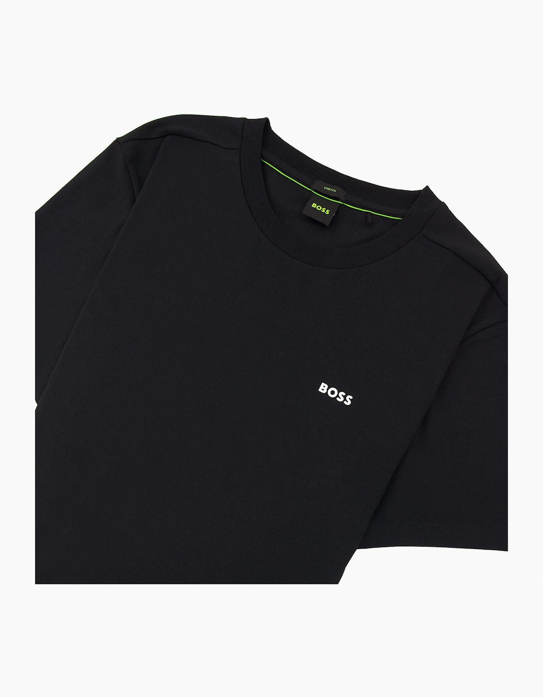 Hugo Boss Tee Contrast Logo T Shirt Navy 405