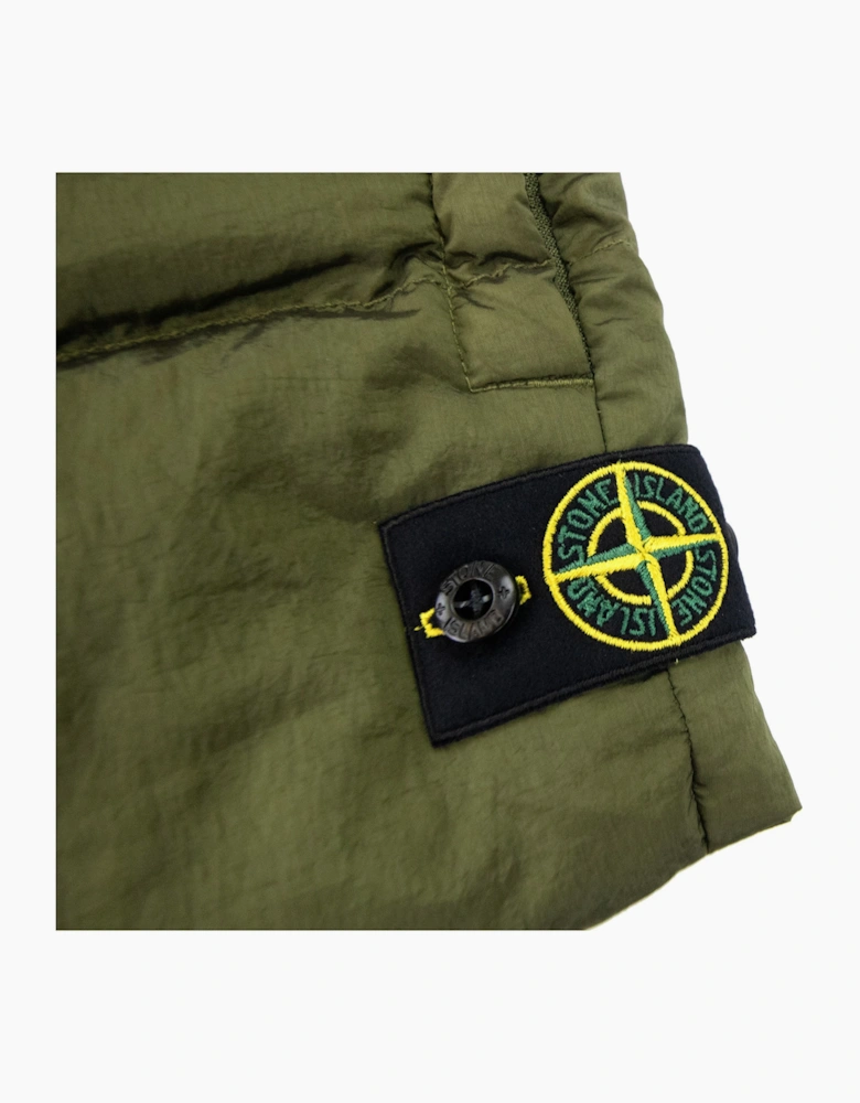 Stone Island Junior G0319 Nylon Metal In Econyl Gillet Khaki V0054