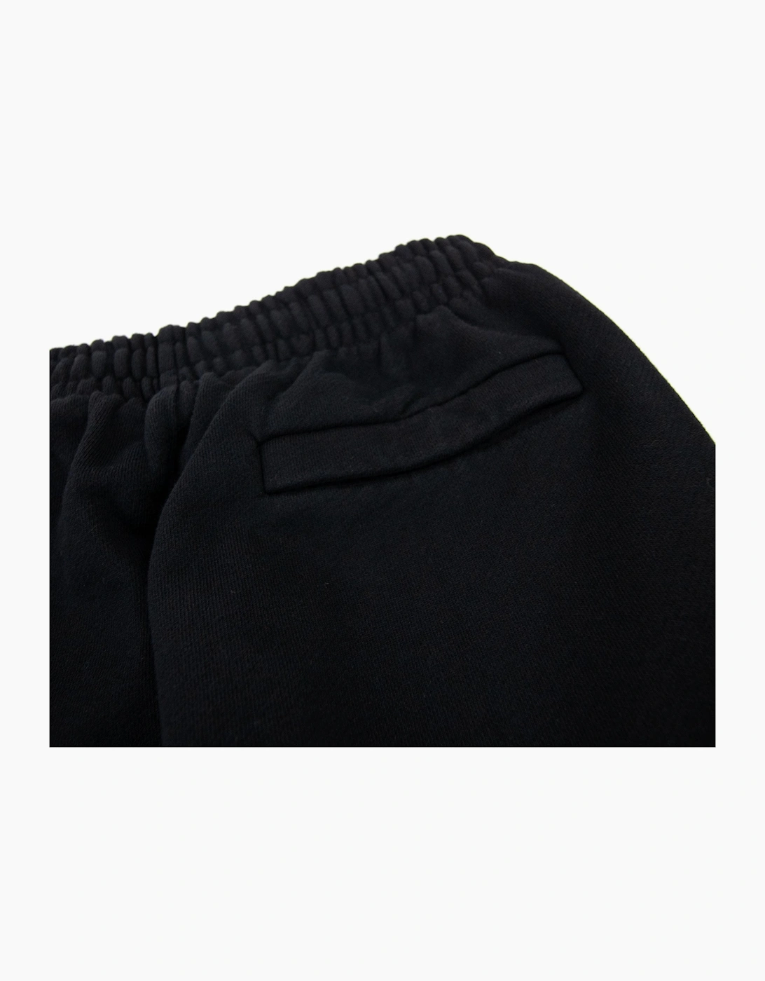 Off White Ow Logo Short Cuffed Sweat Pant Black/white