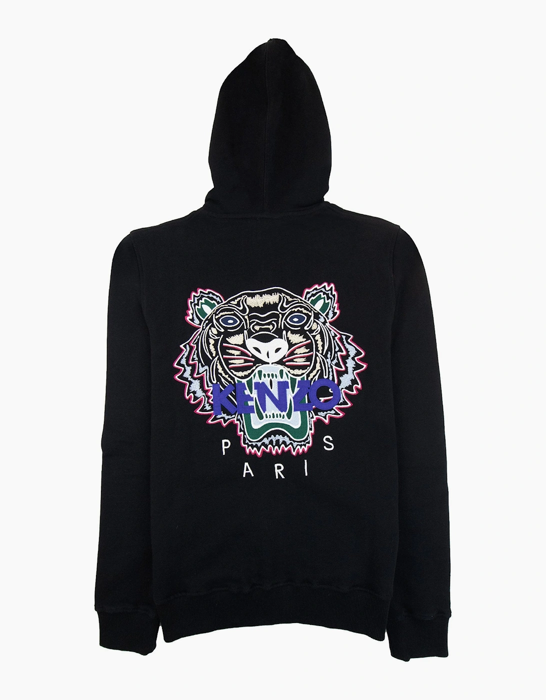 Kenzo Tiger Hoody Zip Black/blue