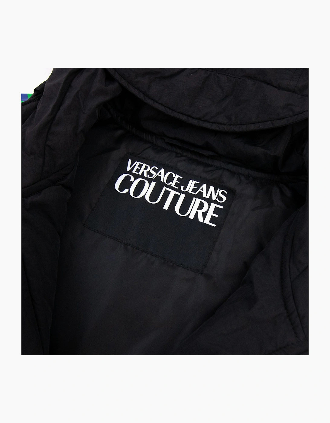 Versace Jeans Couture Logo Accent Jacket Black