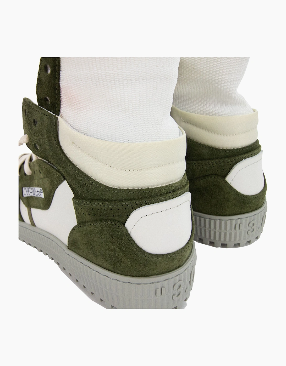 Off White Off Court 3.0 Sneakers Khaki/black