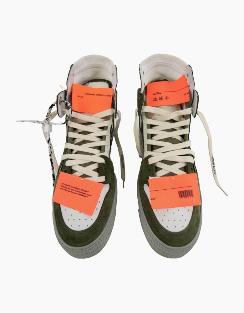 Off White Off Court 3.0 Sneakers Khaki/black