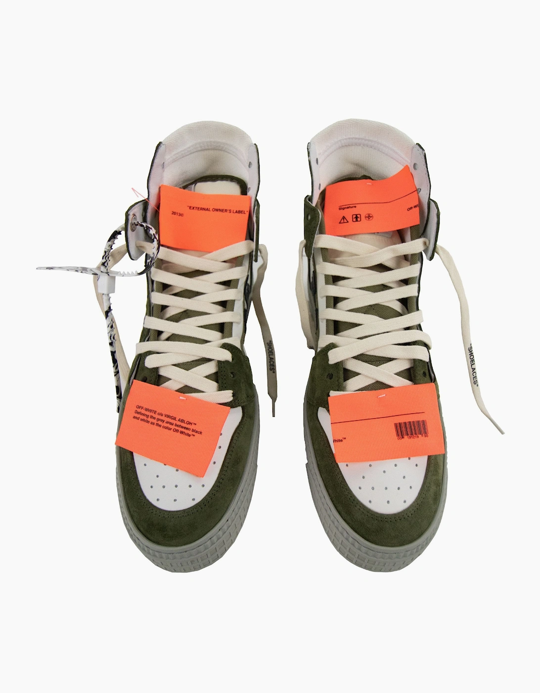 Off White Off Court 3.0 Sneakers Khaki/black