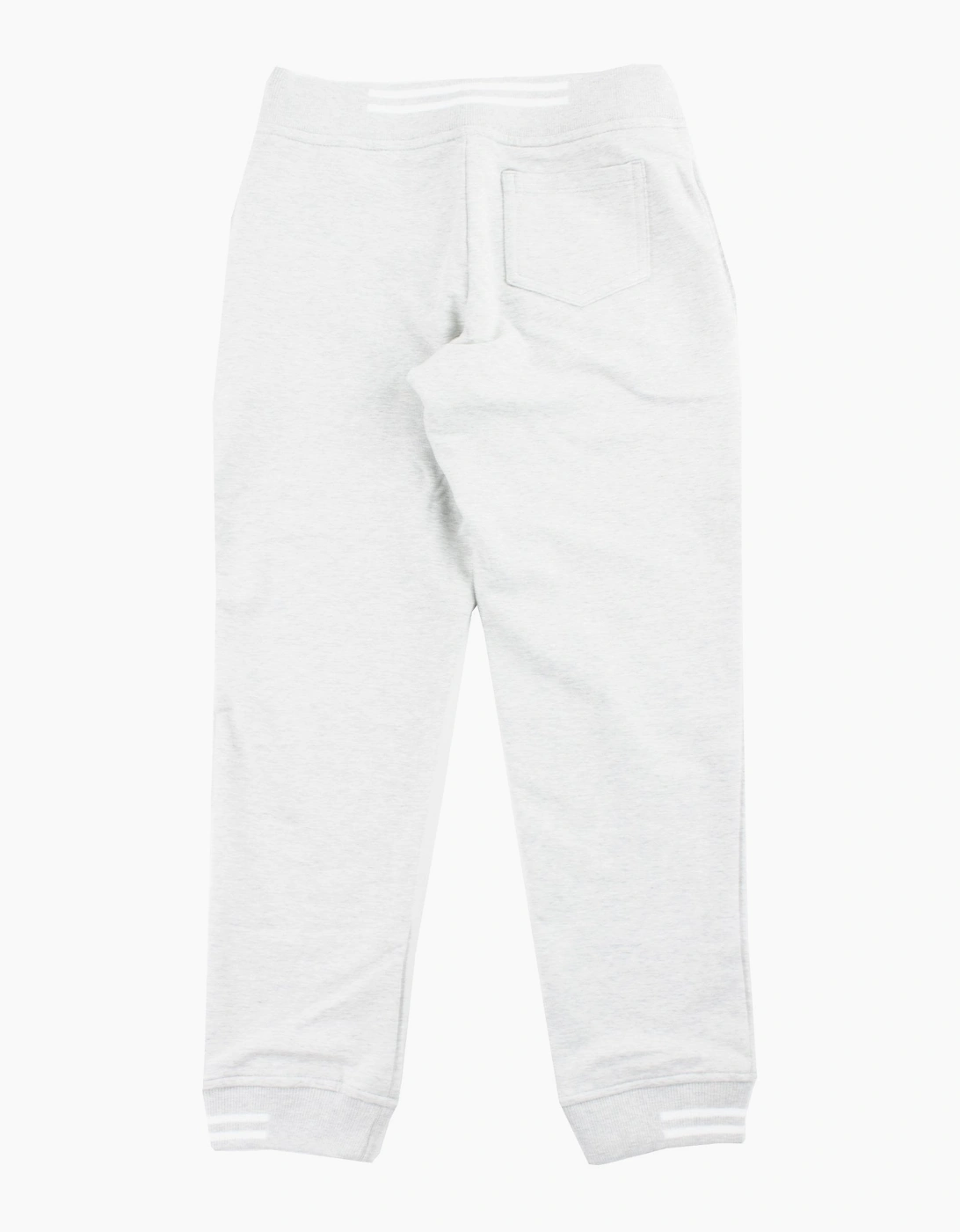 Armani Junior Logo Jogging Bottoms Grey