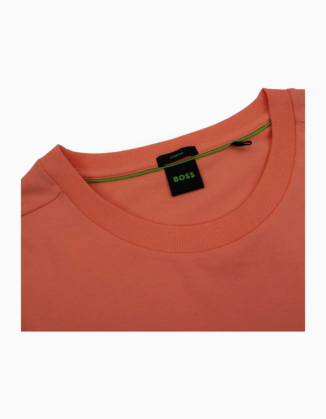 Hugo Boss Tee Contrast Logo T Shirt Orange 650