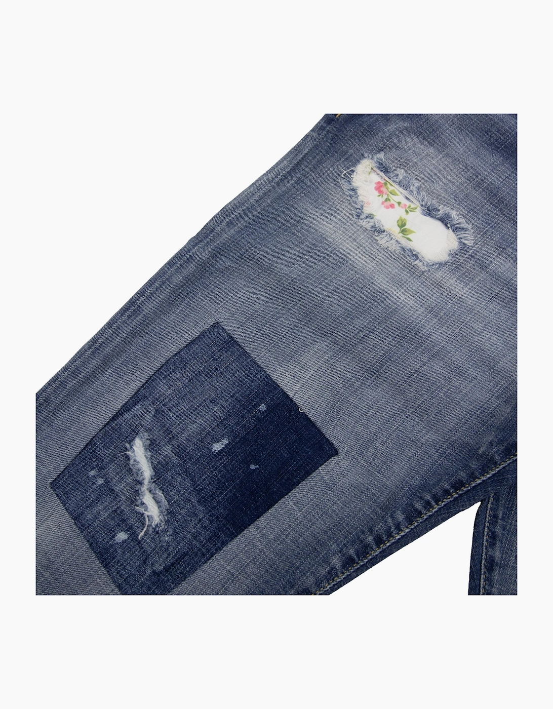 Dsquared2 Light Patch Skater Jean Denim 470