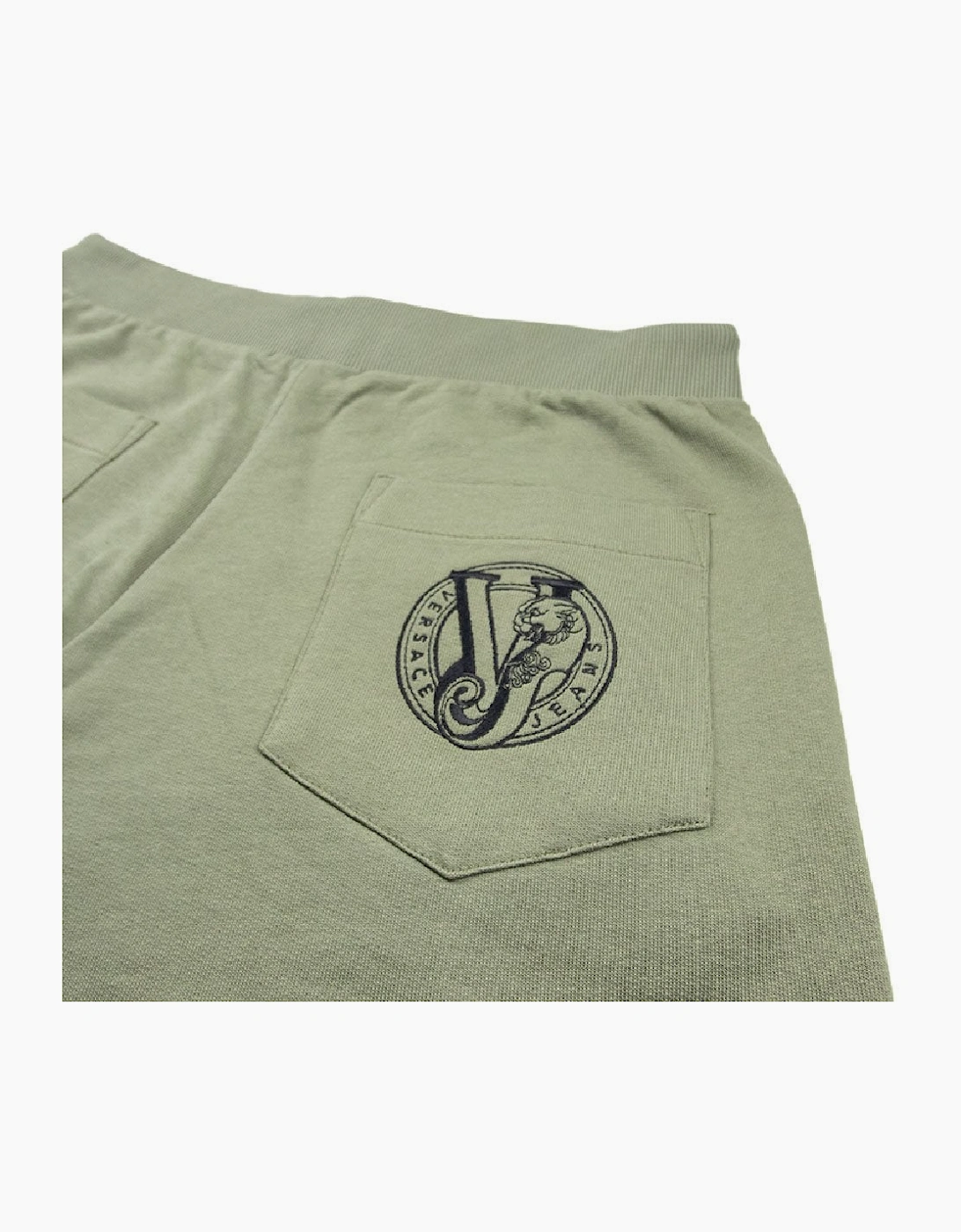 Versace Jeans Logo Shorts Green