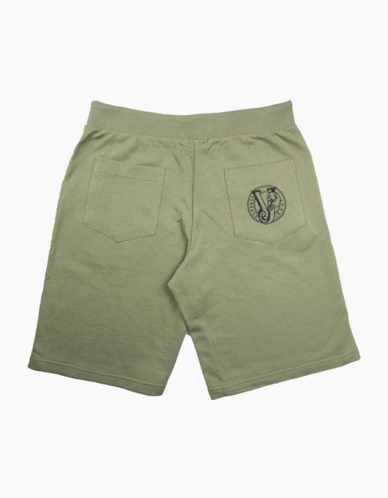 Versace Jeans Logo Shorts Green
