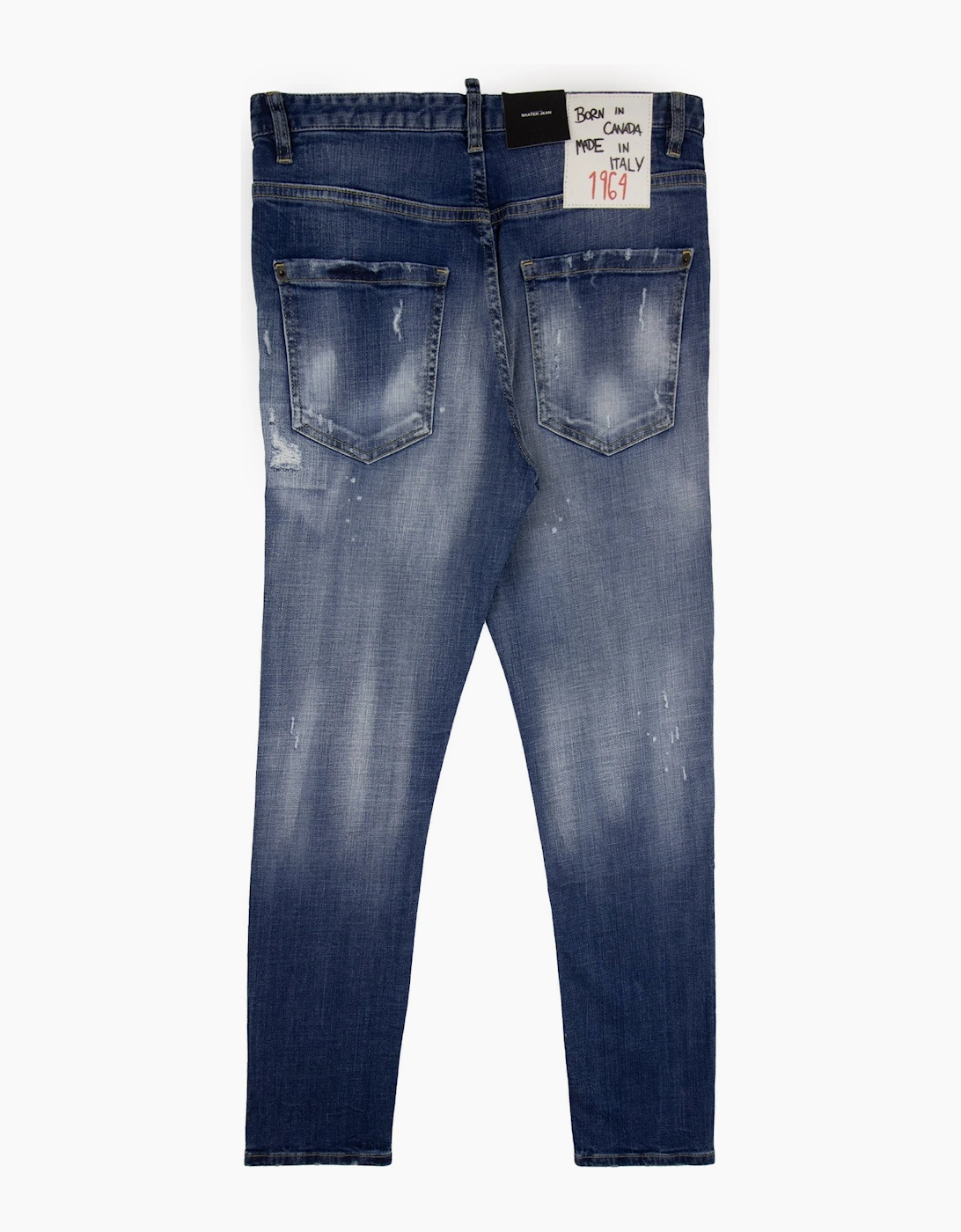 Dsquared2 Light Patch Skater Jean Denim 470