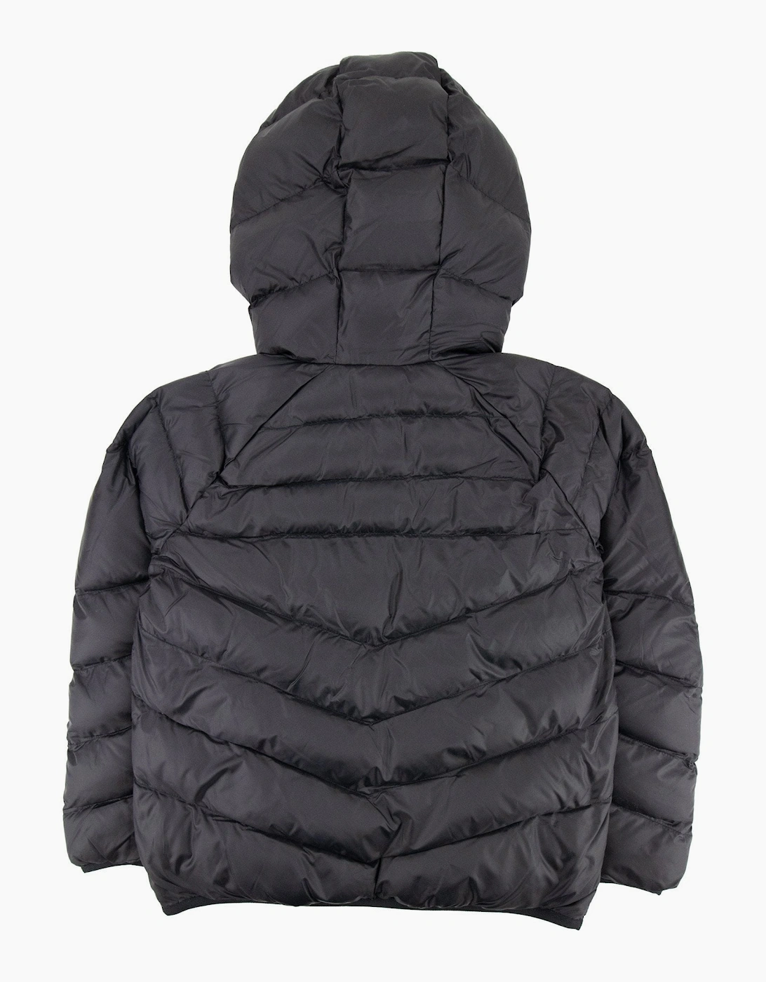 EA7 Junior Shield Logo Puffa Down Jacket Black