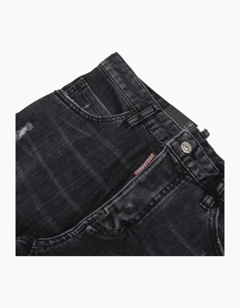 Dsquared2 D2 Ciao Skater Jean Black 900
