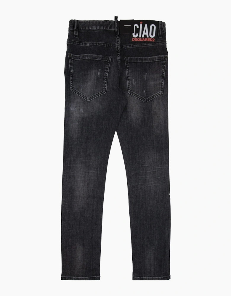 Dsquared2 D2 Ciao Skater Jean Black 900