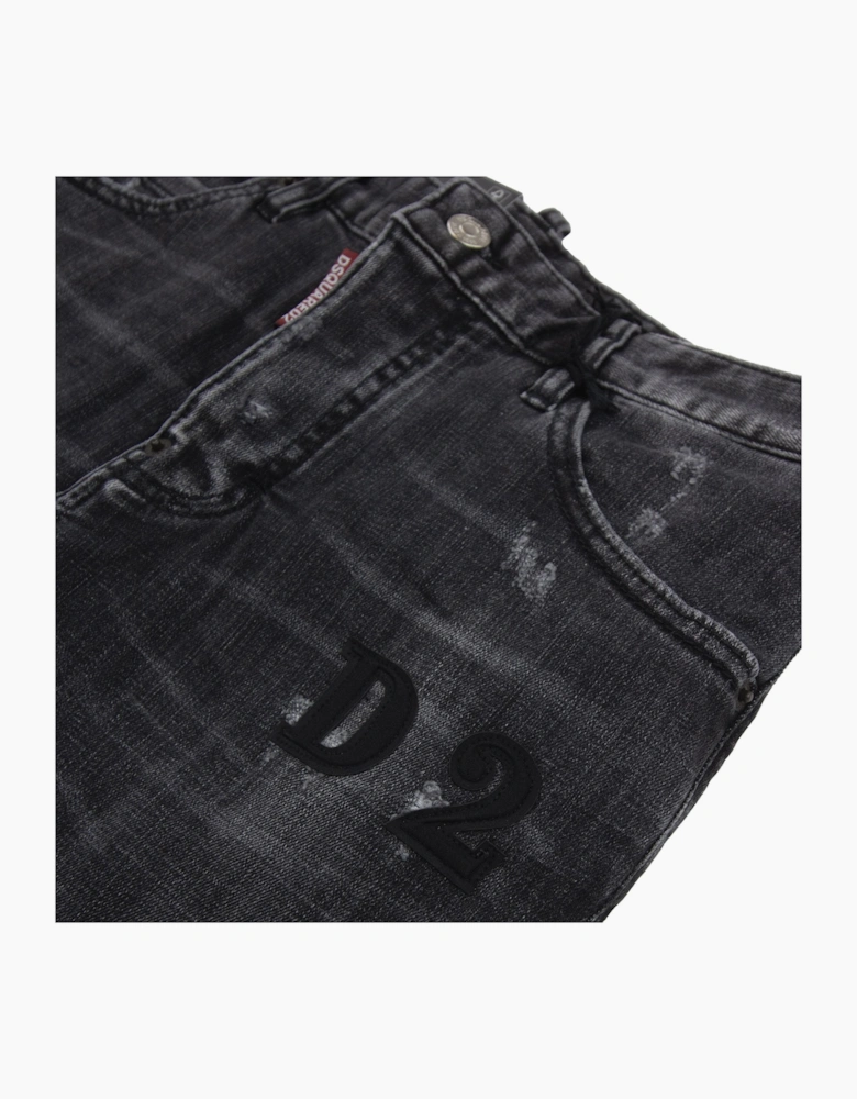 Dsquared2 D2 Ciao Skater Jean Black 900