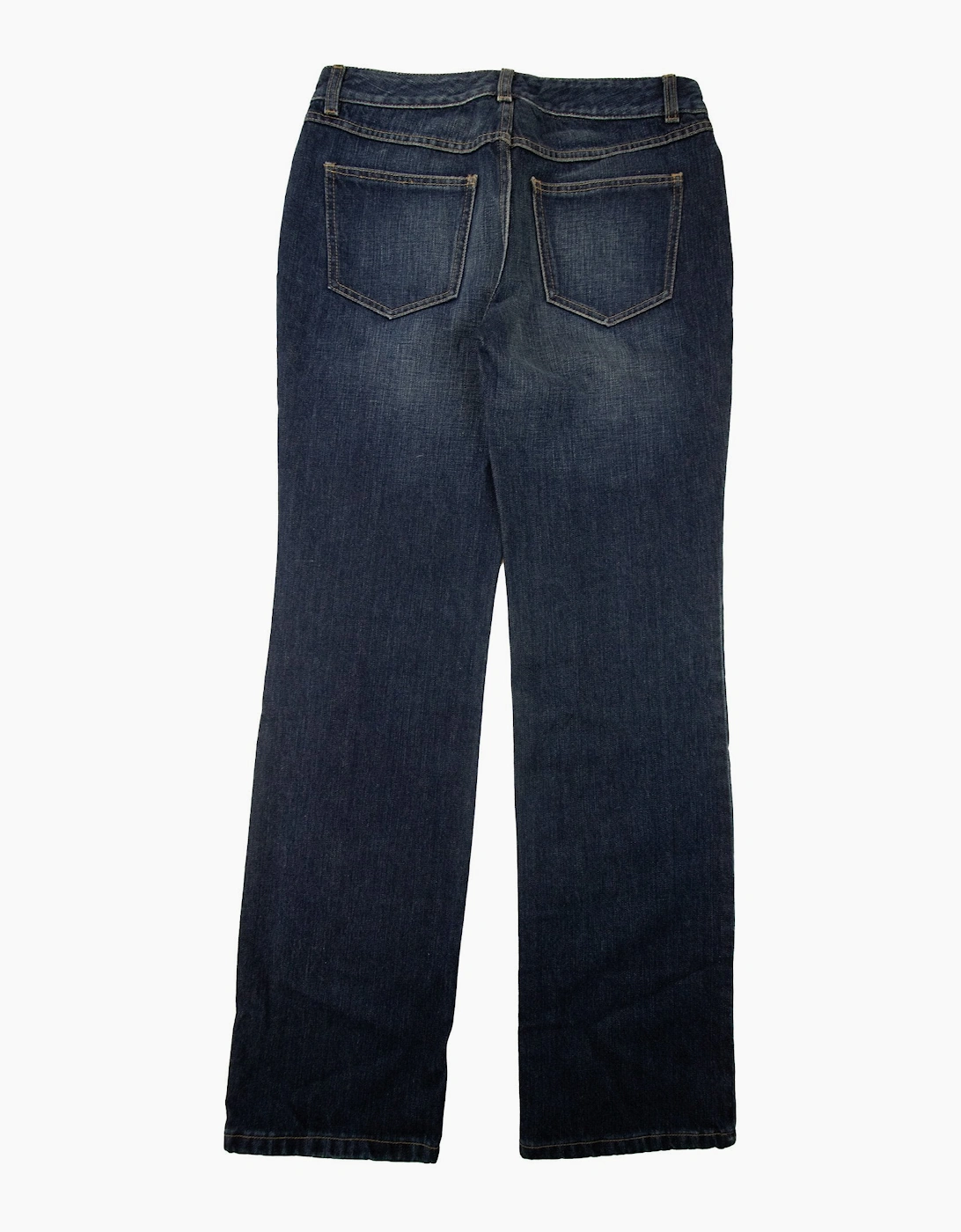 Burberry Woman Straight Fit 5 Pocket Jeans Denim Blue