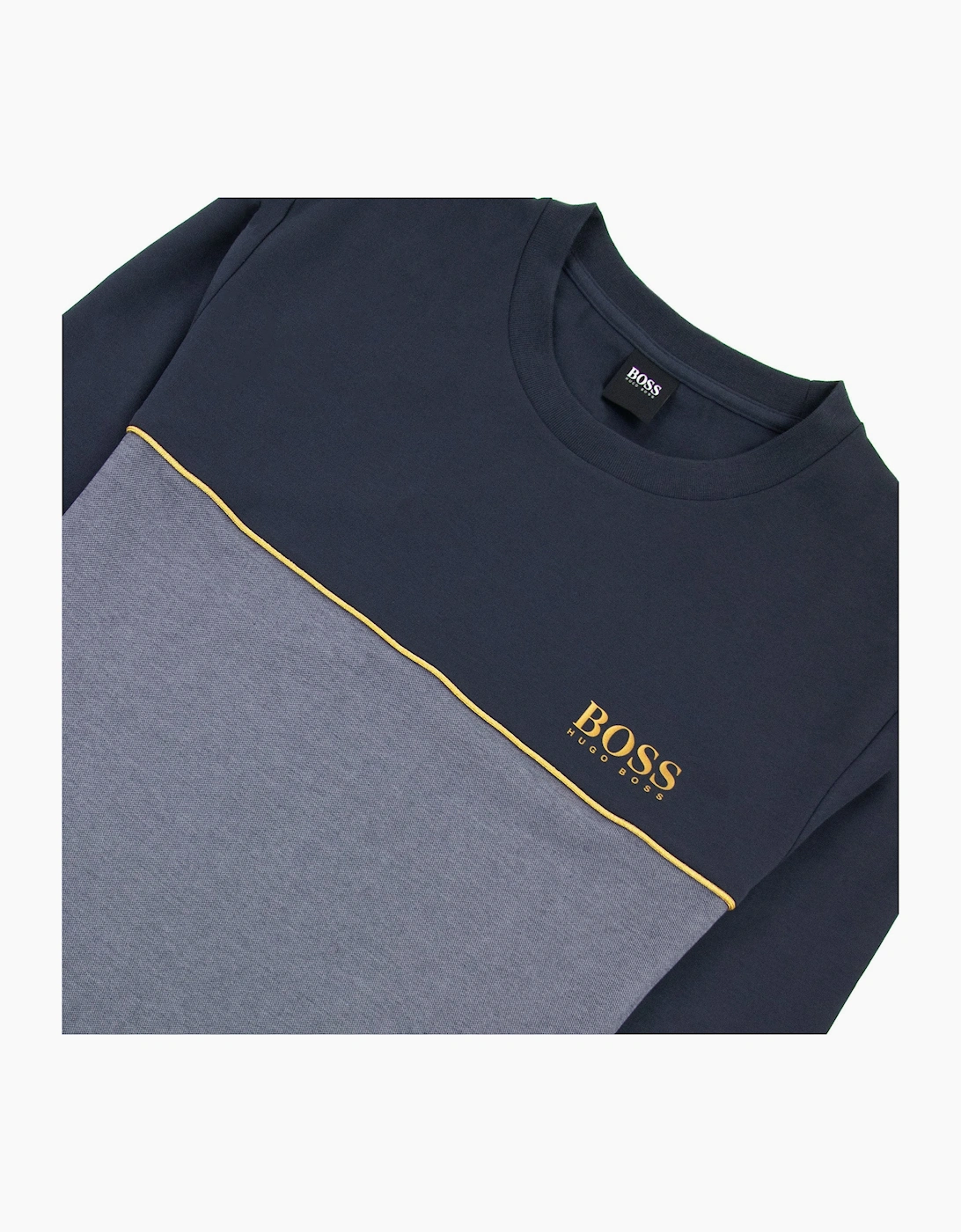 Hugo Boss Loungewear Tracksuit Sweatshirt Navy Grey