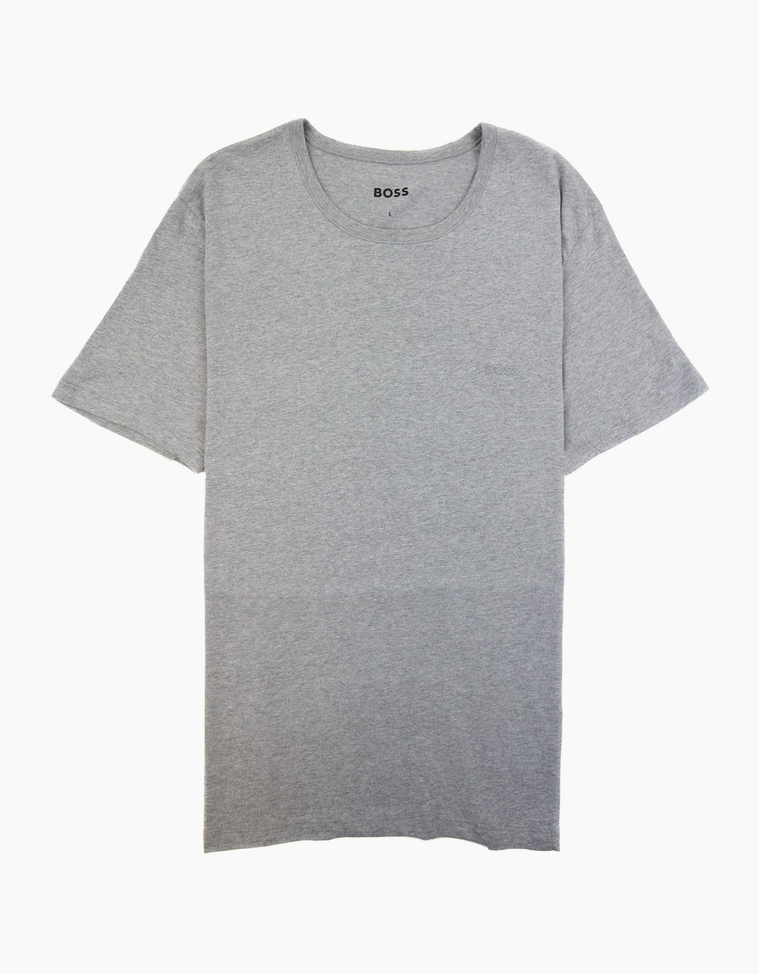 Hugo Boss 3pack Embroidered Logo T Shirt Blk Grey White