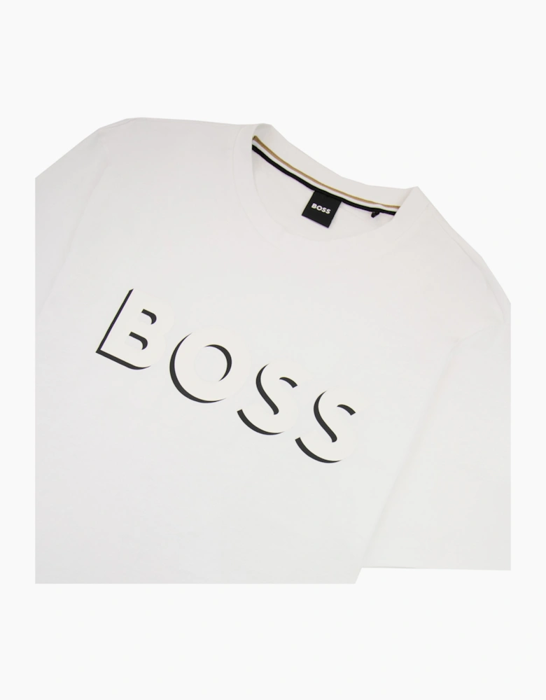 Hugo Boss Tiburt 339 Formal T Shirt White 100