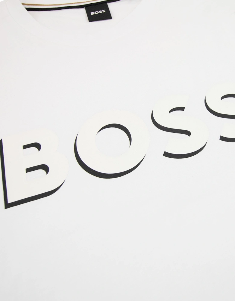 Hugo Boss Tiburt 339 Formal T Shirt White 100