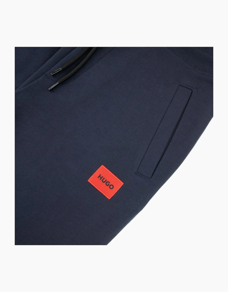 Hugo Doak212 Patch Logo Tracksuit Pants Dark Blue 405