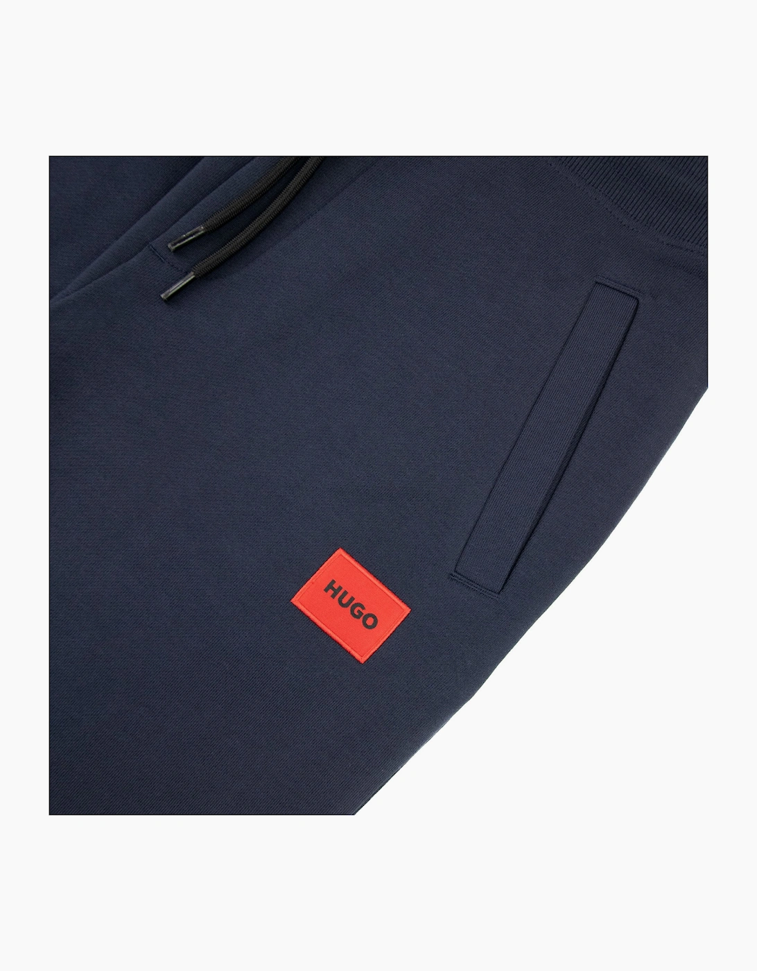 Hugo Doak212 Patch Logo Tracksuit Pants Dark Blue 405