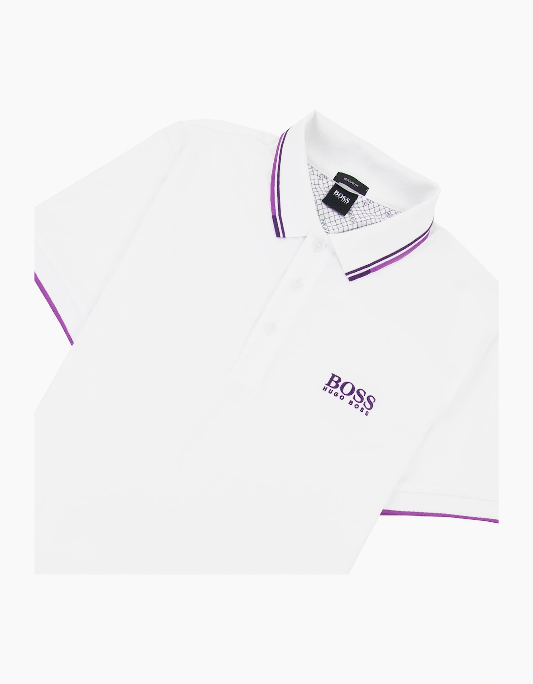 Hugo Boss Paddy Pro Golf Polo Shirt White 105